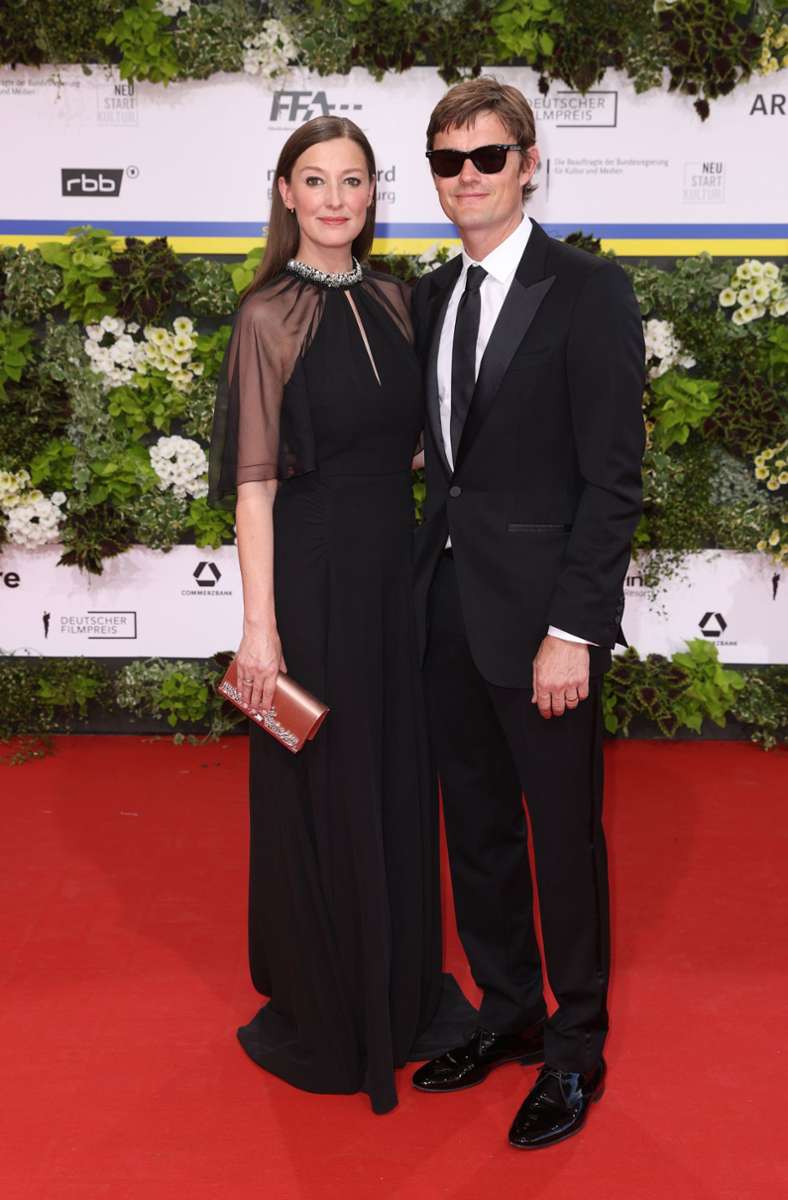 Schauspielerin Alexandra Maria Lara mit ihrem Mann, dem Musiker Sam Riley.