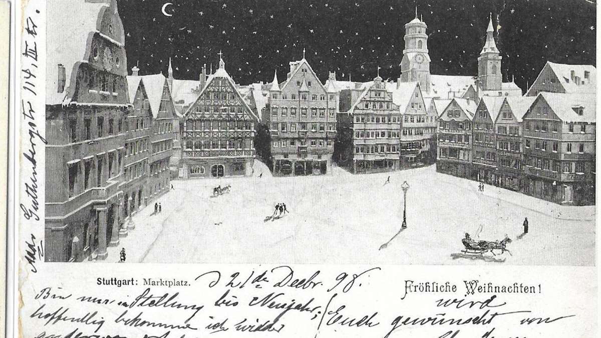 Stuttgart-Album: Die schönsten Weihnachtsgrüße von früher