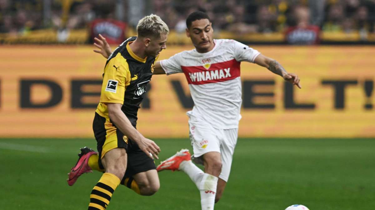 Der VfB Stuttgart lieferte sich ein intensives Duell mit Borussia Dortmund.