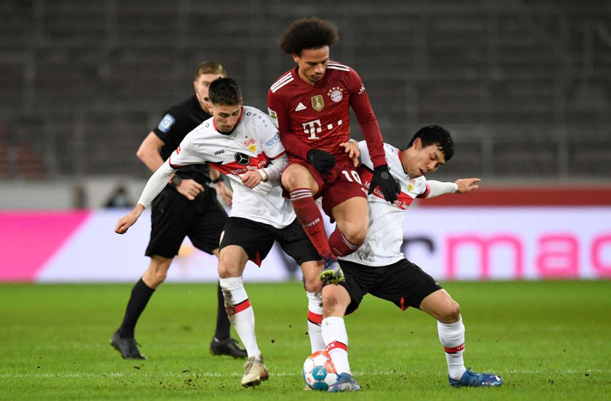 Weitere Eindrücke der Partie VfB Stuttgart gegen Bayern München.