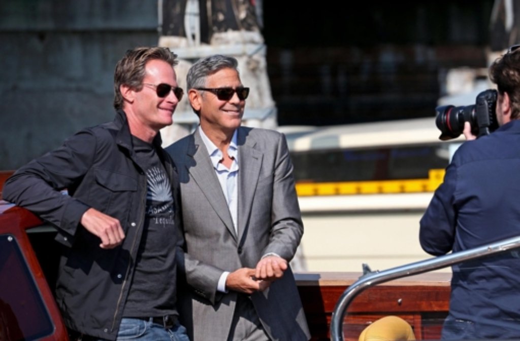 George Clooney (rechts) und Rande Gerber