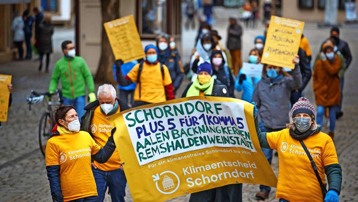 Klimaneutralität in Schorndorf: Auch Skeptiker sitzen mit am Tisch