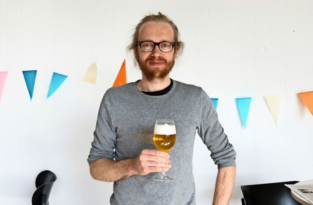 Tester: Volontär Florian Gann bevorzugt intensivere Biere wie Indian Pale Ale.