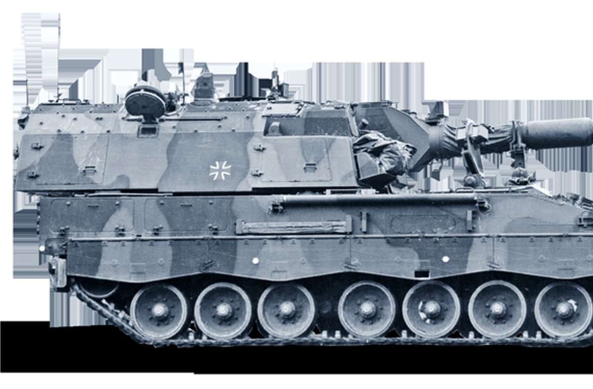 Die Panzerhaubitze 2000 ist das wichtigste Geschütz des Artilleriebataillons 295.