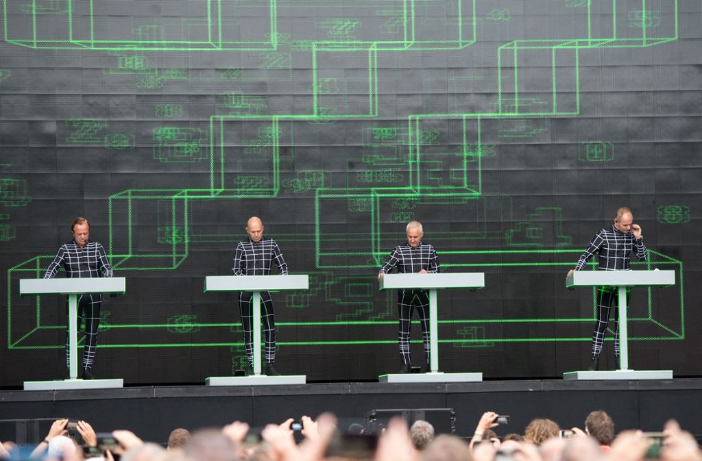 Weitere Impressionen vom Kraftwerk-Konzert in Stuttgart
