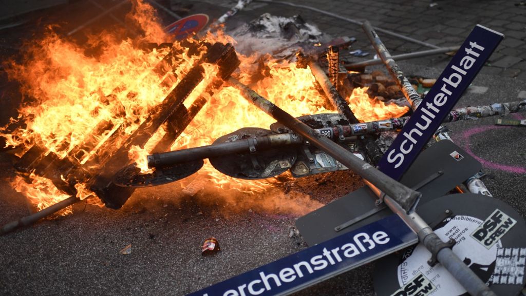 Hamburger Krawallnacht: Ideale in Flammen