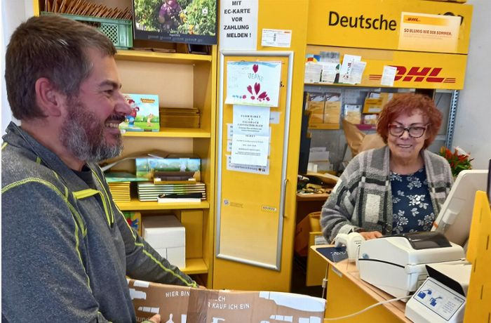 Postfiliale in Fellbach: Weshalb der Abschied so schwerfällt