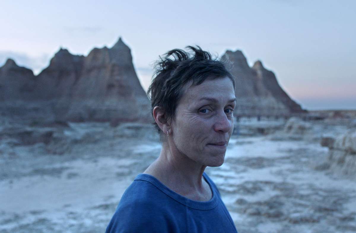 Frances McDormand in “Nomadland“