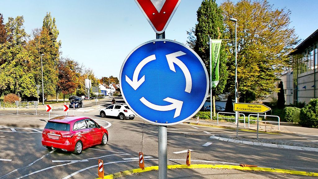 Unfallschwerpunkt in Nürtingen: Im Kreisverkehr kracht es viel zu häufig