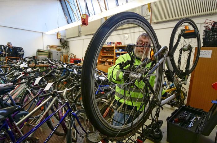 Selbsthilfe-Werkstatt in Bietigheim-Bissingen: Räder für den schmalen Geldbeutel