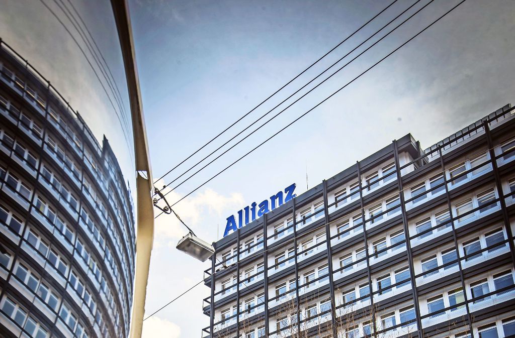 Die Allianz will  ihre Stuttgart-Zentrale aus der Stuttgarter Innenstadt (Bild oben)  nach Stuttgart-Vaihingen verlegen. Foto: Lichtgut/Achim Zweygarth