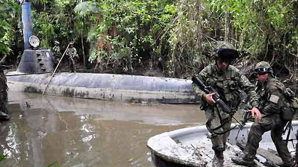 Kolumbien: Marine entdeckt Kokain-U-Boot