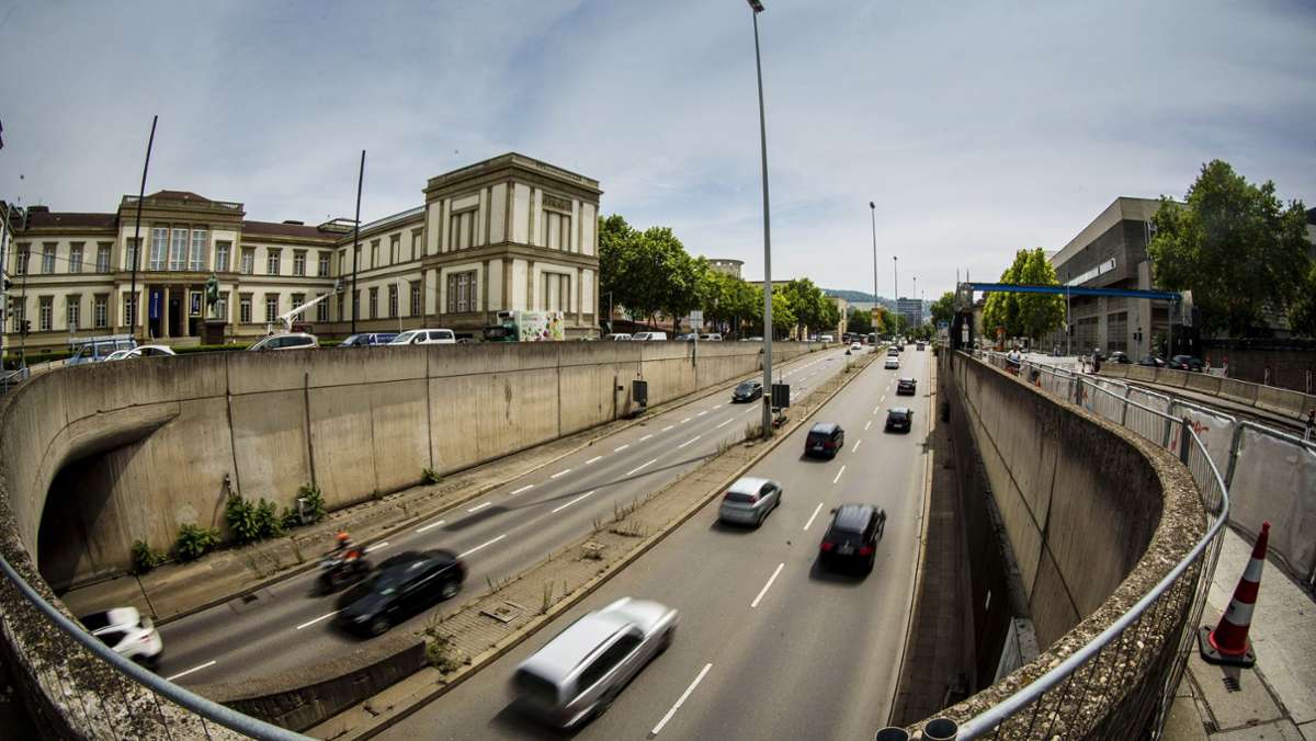 Architektenwettbewerb in Stuttgart: B 14 soll „normale Stadtstraße“ ohne Tunnel werden