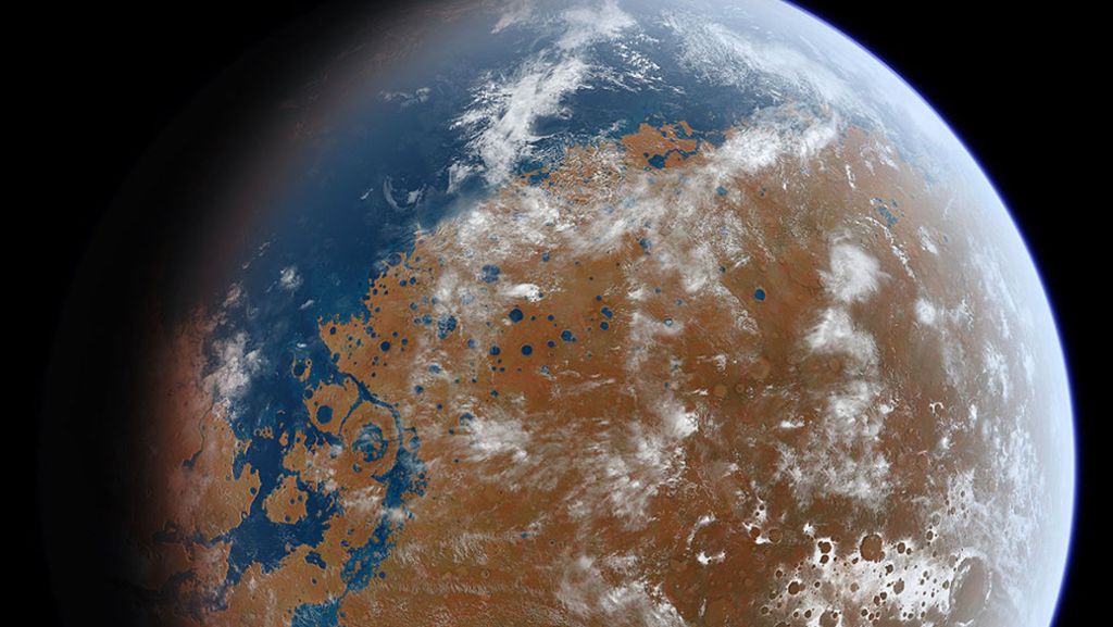 Wasser auf dem Mars: „Lake Martian“: Die großen Seen des Roten Planeten