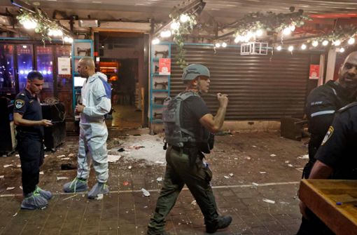 Der Attentäter habe auf Besucher einer Kneipe auf der belebten Dizengoff-Straße geschossen Foto: AFP/JACK GUEZ