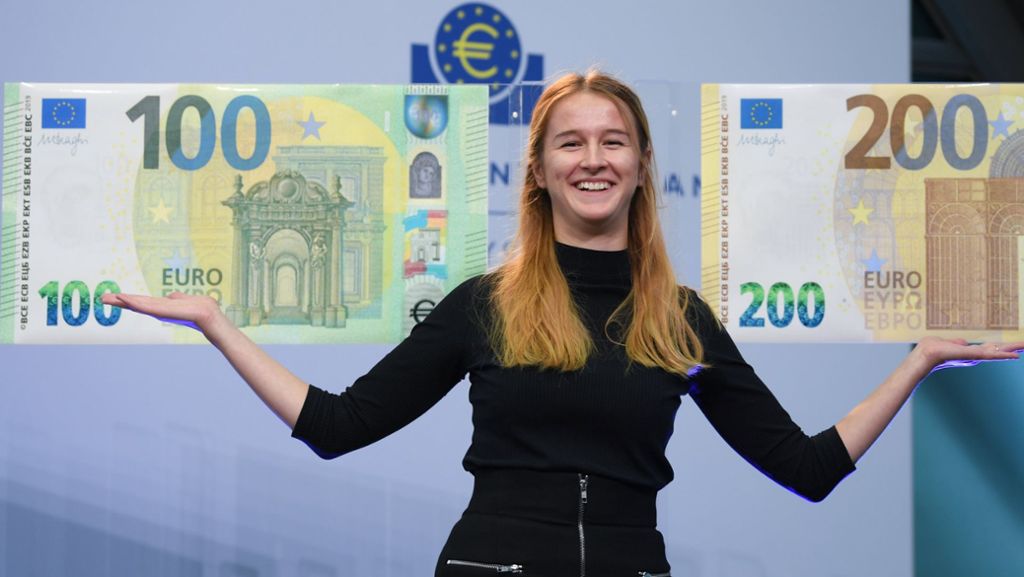 100- und 200-Euro-Scheine: So sehen die neuen Geldnoten aus