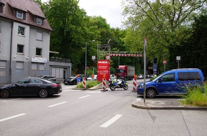 Wagenburgtunnel Richtung Stuttgarter City stundenlang gesperrt