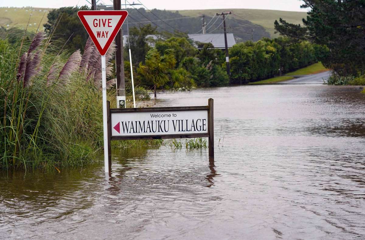Überschwemmungen auch in den westlichen Vororten von Auckland
