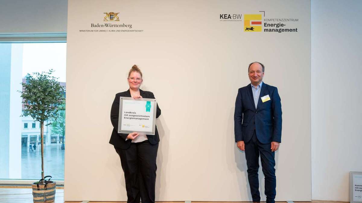 Landkreisverwaltung erhält Zertifizierung: Auszeichnung für vorbildliches Energiemanagement