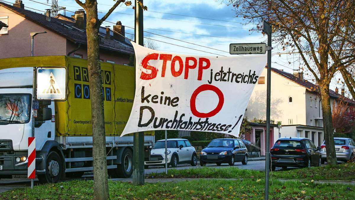 Verkehrsprobleme in Esslingen: Stadt will Lösung für  die  Mutzenreisstraße