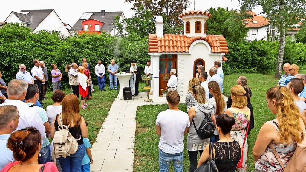 Griechischer Elternverein Rutesheim: Eine kleine Kapelle für das griechische Herz