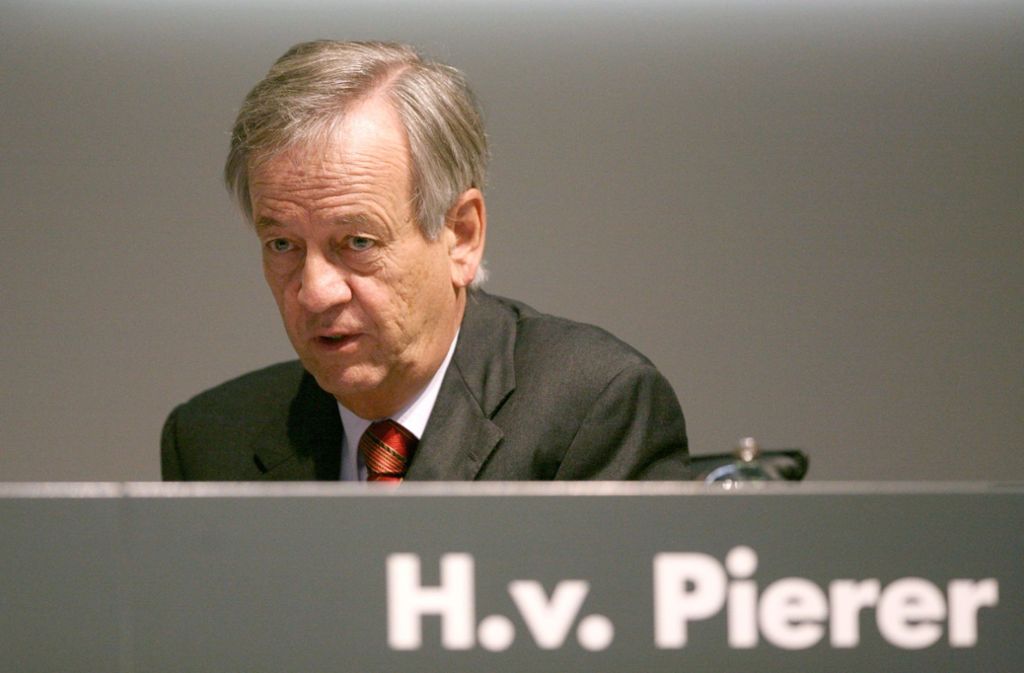 Heinrich von Pierer verlor seinen Posten als Aufsichtsratschef bei Siemens 2007 im Zuge der Schmiergeldaffäre bei dem Münchener Konzern.