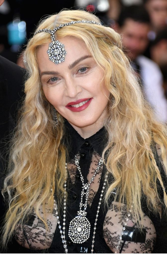 Megastar Madonna ließ tief blicken.