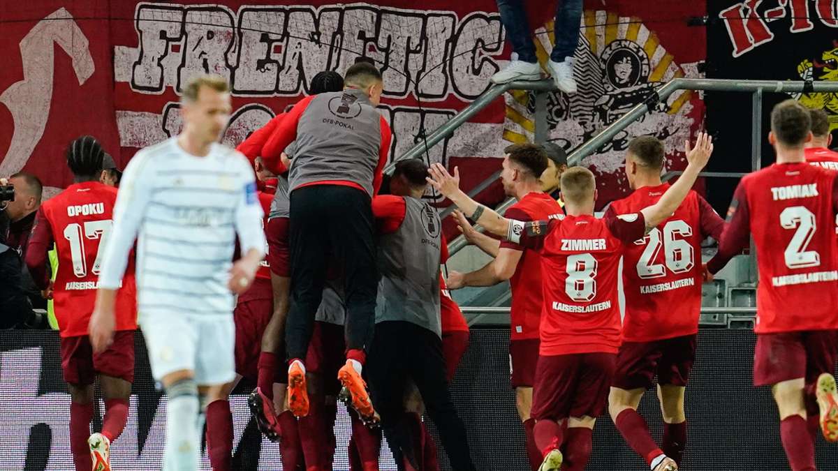 DFB-Pokal: FCK stoppt Saarbrückens Durchmarsch: Tut jetzt extrem weh
