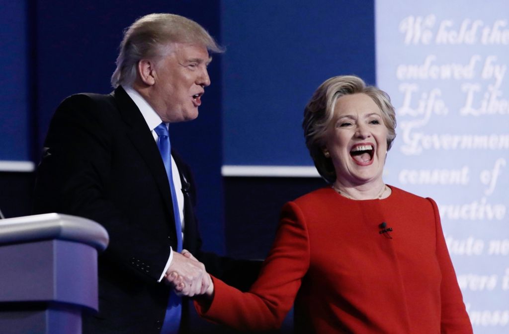 Der Schlagabtausch der beiden US-Präsidentschaftskandidaten Donald Trump und Hillary Clinton fand thematisch auch weit abseits der Politik statt.