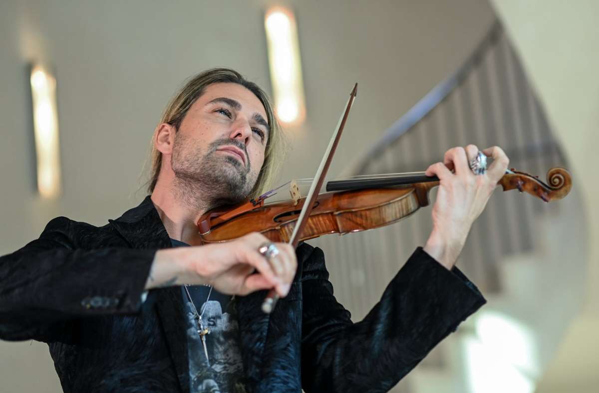 David Garrett ist ein Virtuose an der Geige. Foto: dpa/Jens Kalaene