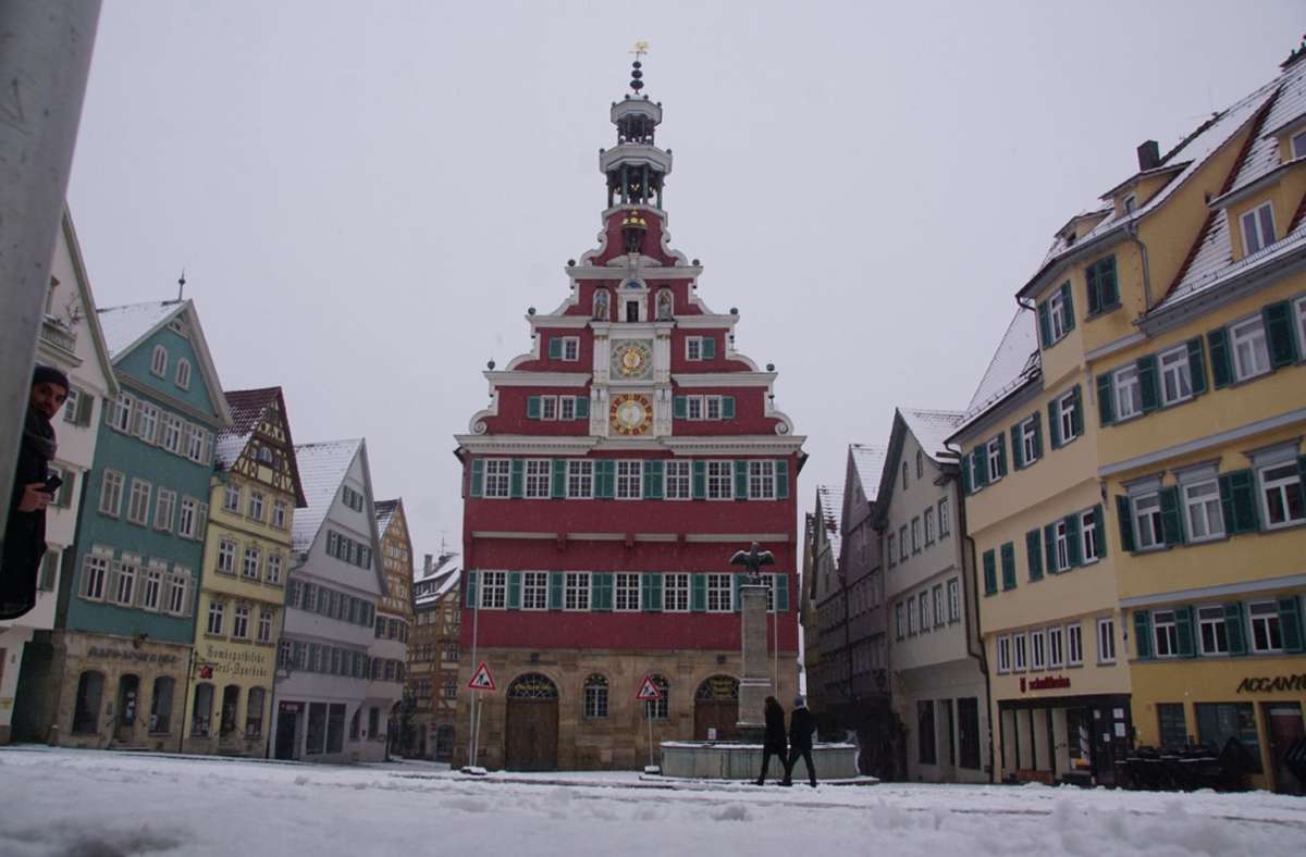 Auch die Esslinger Altstadt bietet jede Menge Motive.