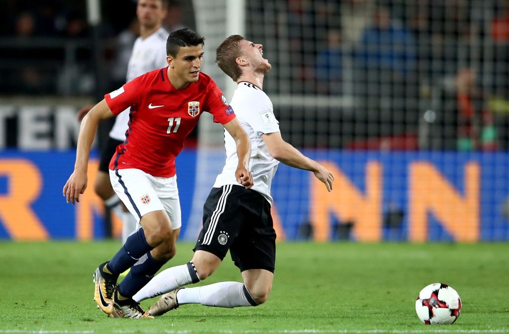 Weitere Impressionen vom Spiel Deutschland gegen Norwegen.