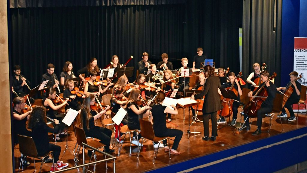 Jugendsinfonieorchester Leonberg: Es muss nicht immer eine Hallenbühne sein