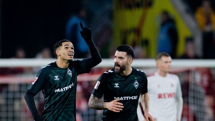 Werder stellt Rehhagel-Rekord ein - Rückschlag für Köln