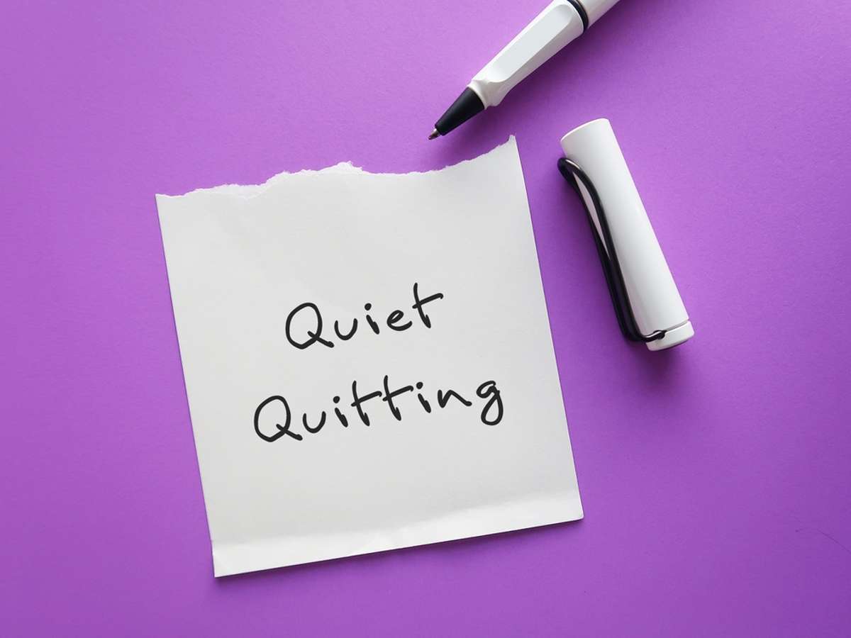 Was hat es mit dem Quiet Quitting auf sich? Foto: Ariya J / shutterstock.com
