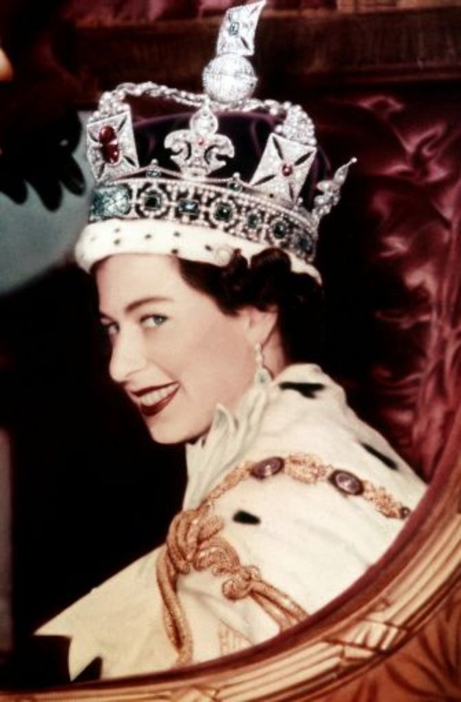 Queen Elizabeth II.: Bei ihrer Krönung 1953, ...