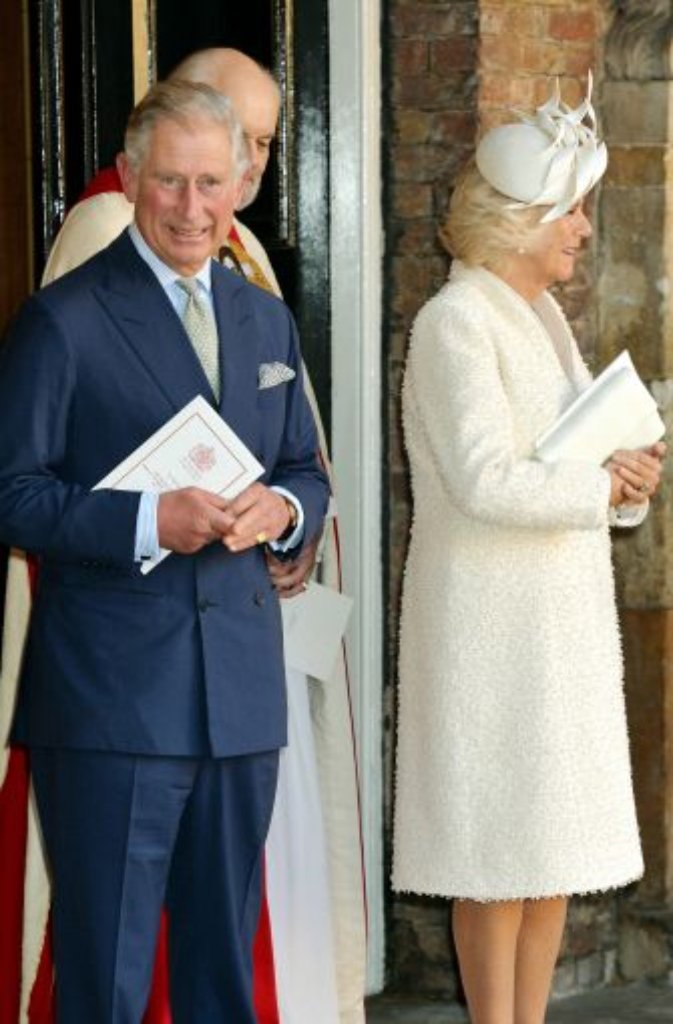 Prinz Charles (links) mit seiner Frau Camilla.
