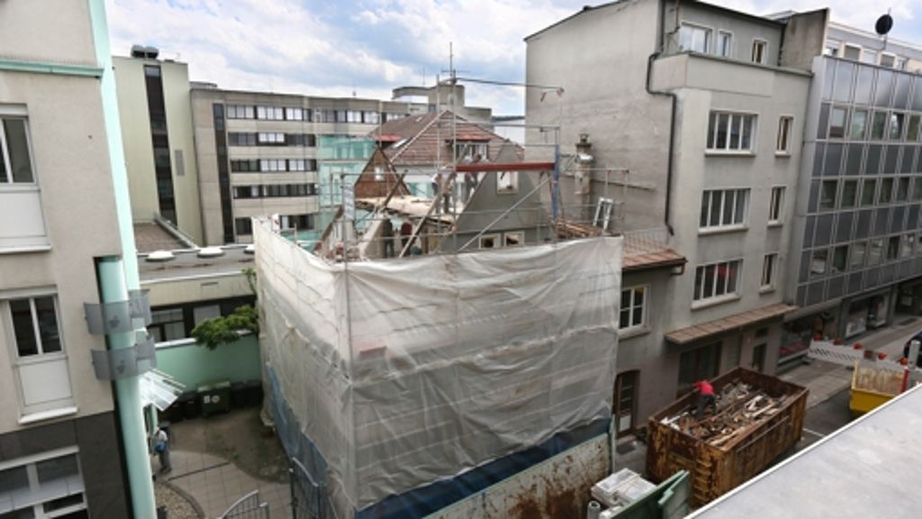 Wengerterhaus im Stuttgart: Alle historischen Teile sind doch gerettet