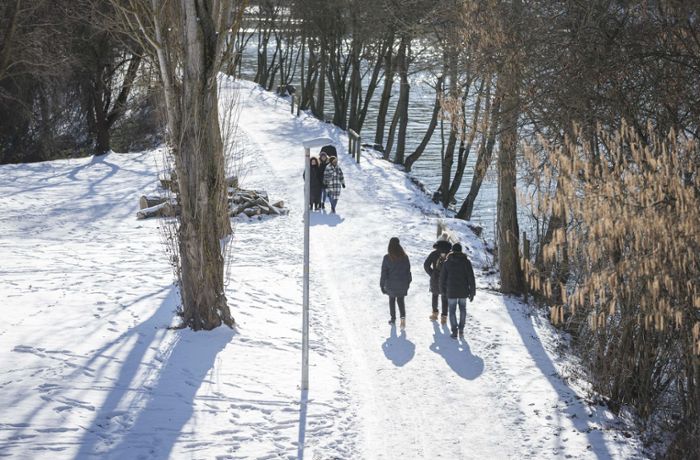 Winterwetter in Stuttgart: Wann der Schnee im Kessel liegen bleibt