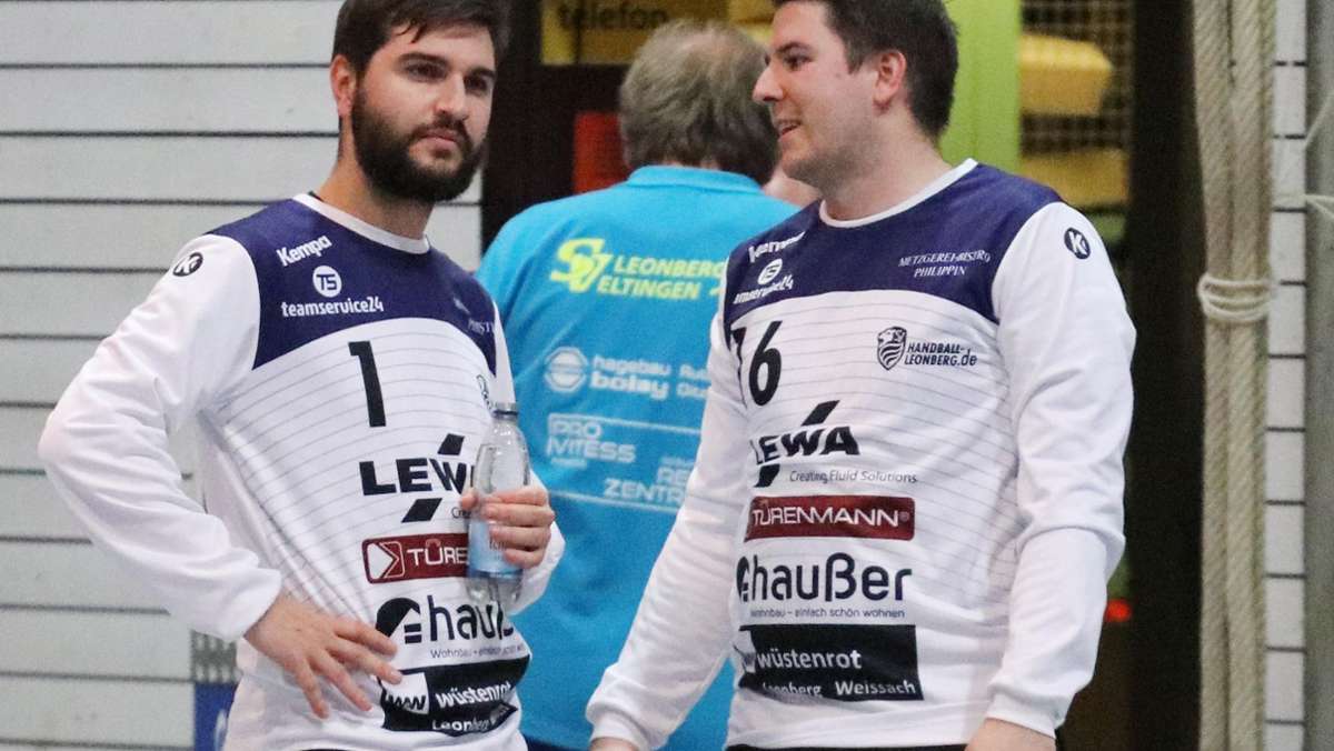 Handball SV Leonberg/Eltingen: Zwei Torhüter – zwei wie Pech und Schwefel
