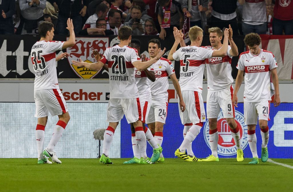 Der VfB hat mit 3:1 gegen Union Berlin gewonnen. Eindrücke vom Spiel finden Sie in unserer Bilderstrecke. Foto: Bongarts