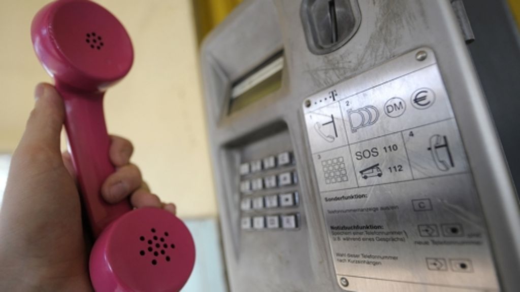 Vaihingen: Kein Telefon mehr auf dem Bahnsteig