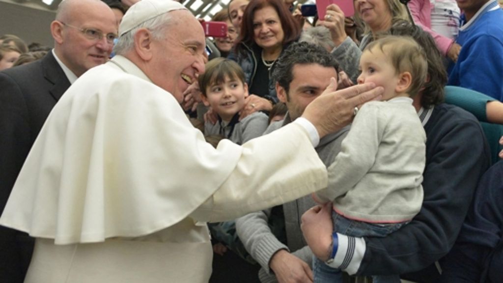Der Papst und die Kinder: Rustikaler Franziskus
