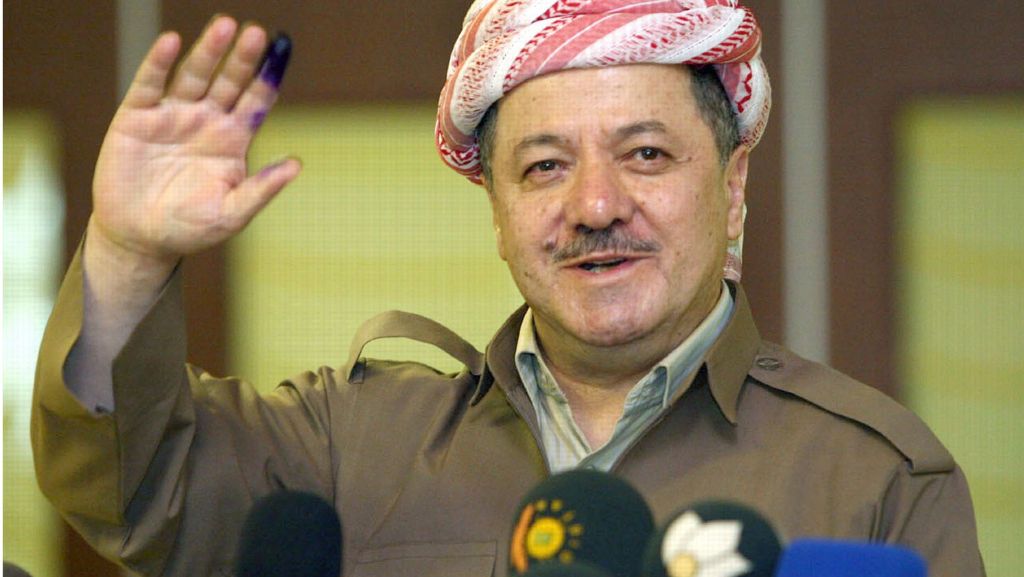 Irak: Kurdenführer Massud Barsani gibt Macht ab