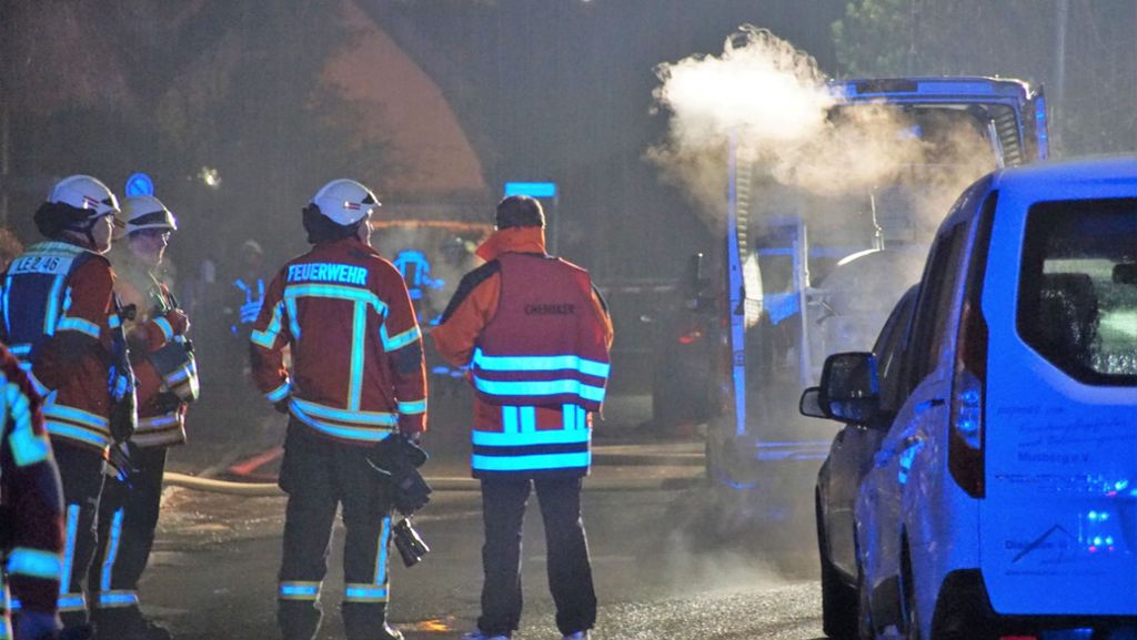 Gasaustritt in Leinfelden-Echterdingen: Helfer berichten über die aufregende Rettungsaktion