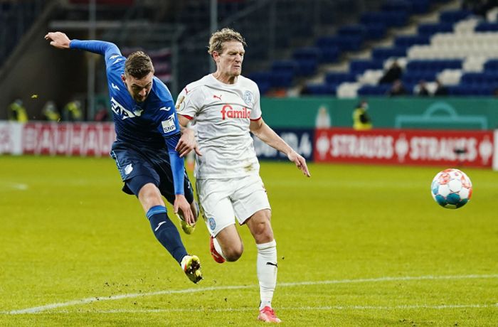 Zwei Eigentore helfen der TSG Hoffenheim gegen Holstein Kiel