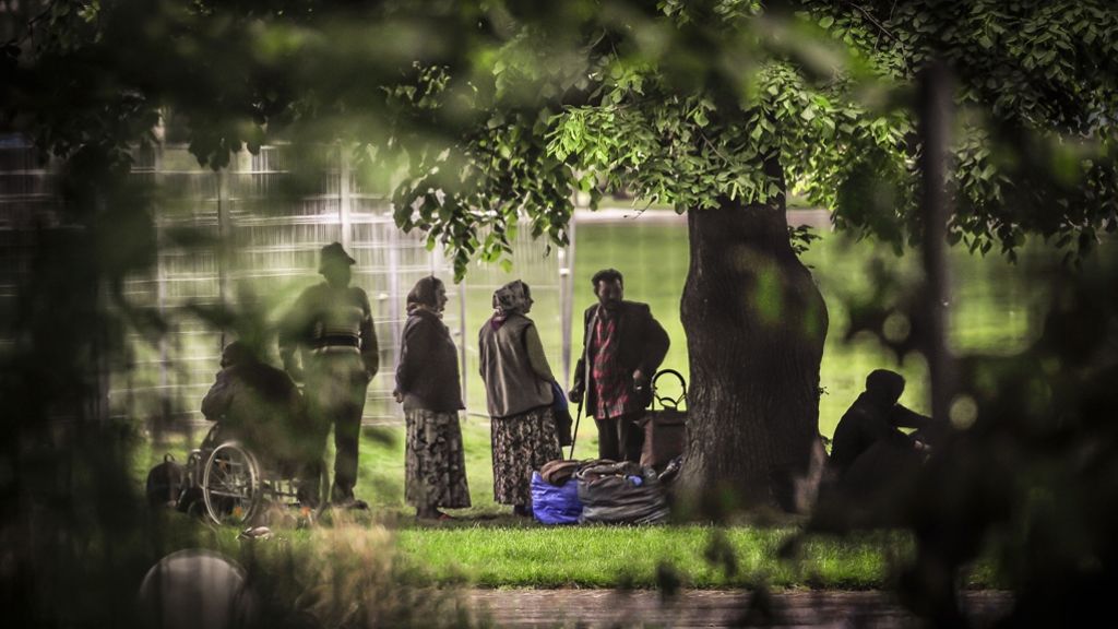 Bettler im Stuttgarter Schlossgarten: Ordnungsamt lässt Bettlern kein Geld