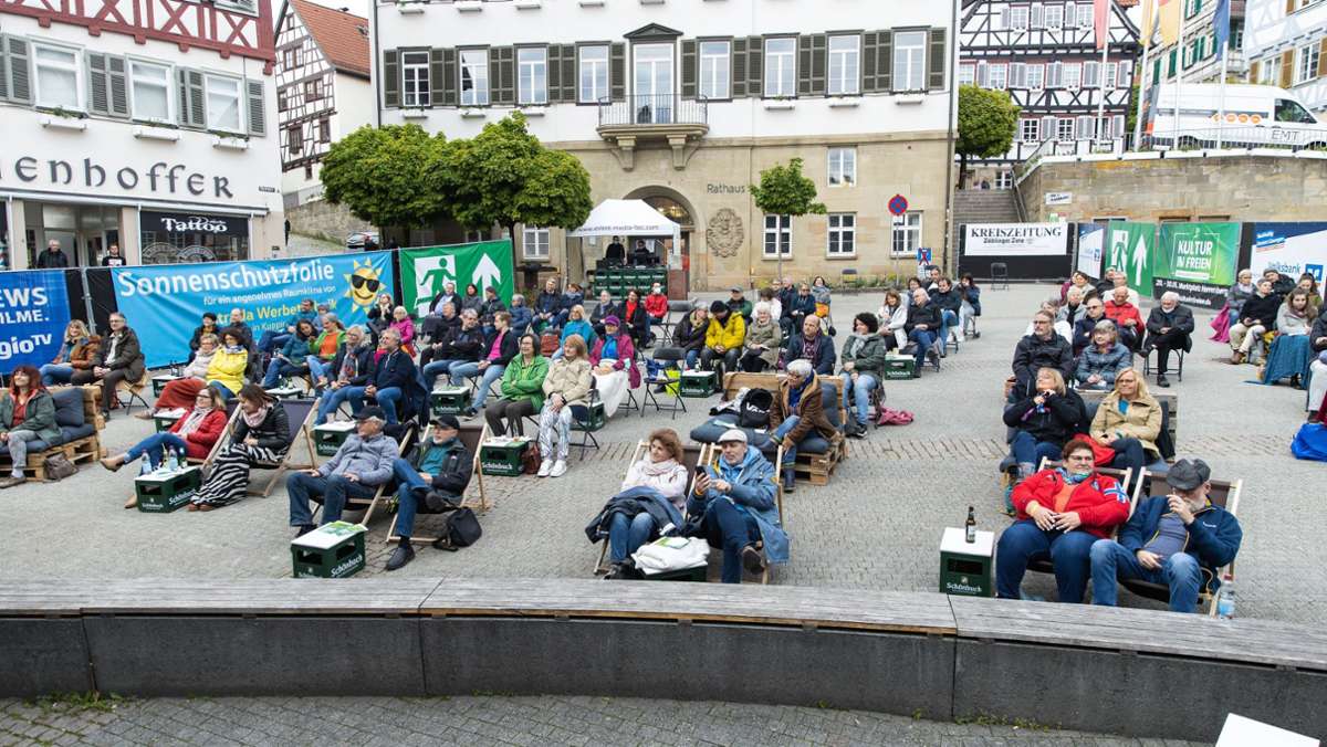 Herrenberg: Wochenmarkt findet noch bis Herbst am Unteren Graben statt