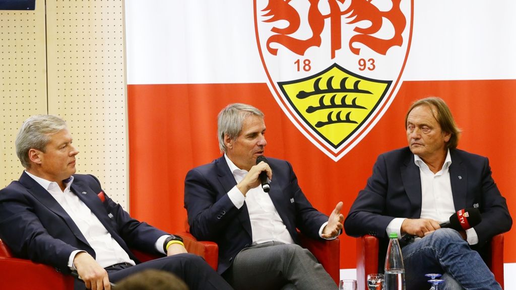  Die Aufsichtsräte des VfB Stuttgart warnen im Fan-Dialog vor ihrer möglichen Abwahl auf der Mitgliederversammlung. Den Präsidentschaftskandidaten Wolfgang Dietrich stärken sie vor dem Votum am Sonntag. 