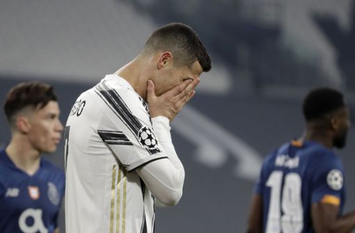 Cristiano Ronaldo wird auch dieses Jahr nicht die Champions League mit Juventus Turin gewinnen. Foto: dpa/Luca Bruno